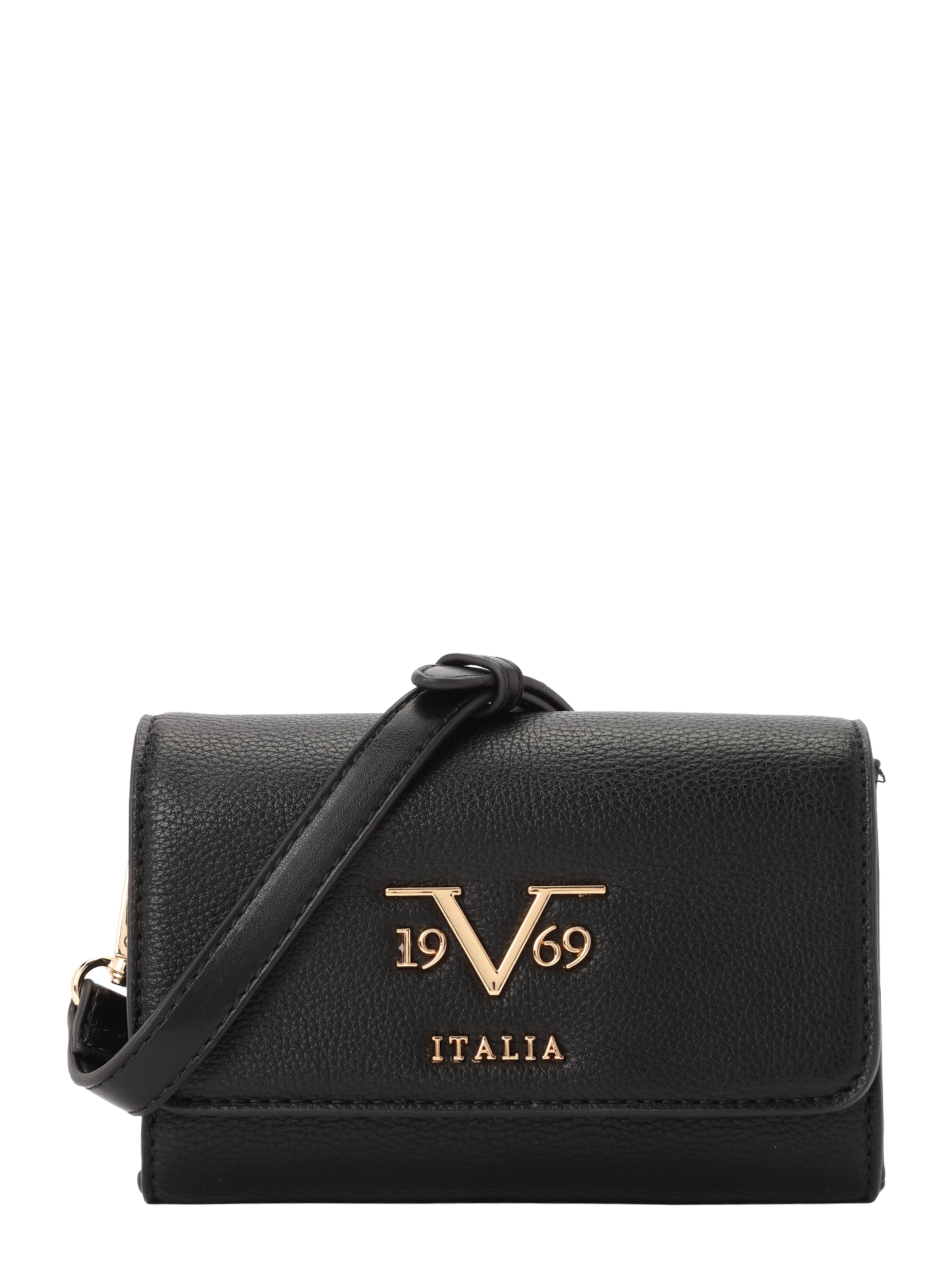 19V69 ITALIA - Bolso de hombro 'Emma' en negro: frente