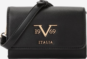 juoda 19V69 ITALIA Rankinė su ilgu dirželiu 'Emma': priekis