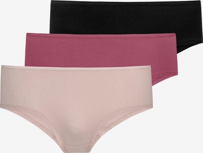 SNOCKS Hipster in mauve / apricot / schwarz, Produktansicht