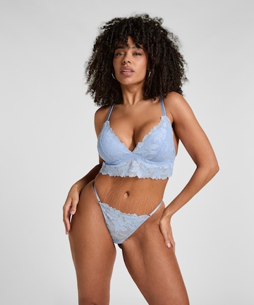 Hunkemöller BH 'Ingrid' in Blau: Vorderseite