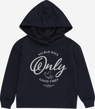 KIDS ONLY - Sudadera 'WENDY' en azul: frente