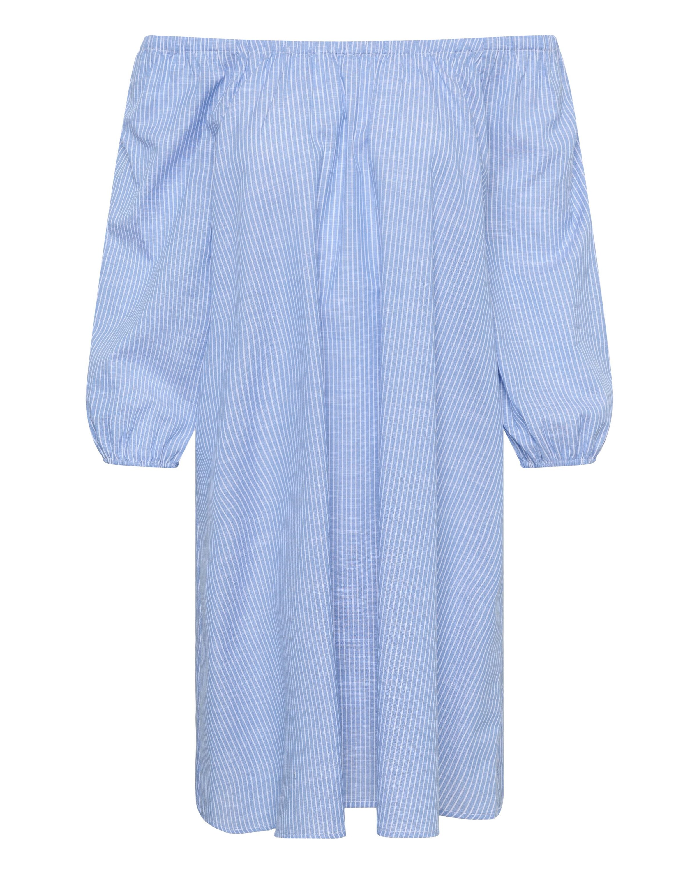 My Essential Wardrobe Jurk 'Skye' in de kleur Azuur / Wit, Productweergave