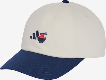 ADIDAS PERFORMANCE Sports cap 'Food' in White: front