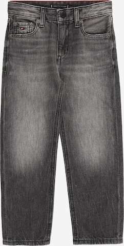 TOMMY HILFIGER Loosefit Jeans i sort: forside