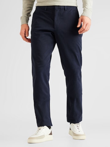 Regular Pantaloni eleganți de la GAP pe albastru: față