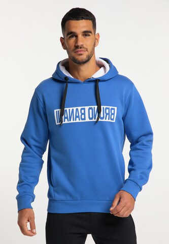 BRUNO BANANI Sweatshirt 'Howard' in Blau: predná strana