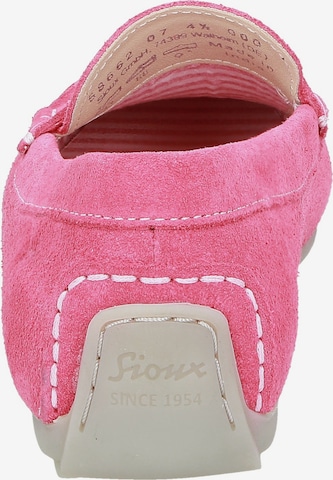 SIOUX Moccasins in Pink