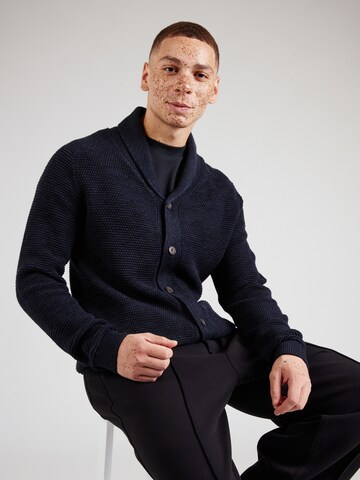 SELECTED HOMME Strickjacke 'SLHVINCE' in Blau: Vorderseite