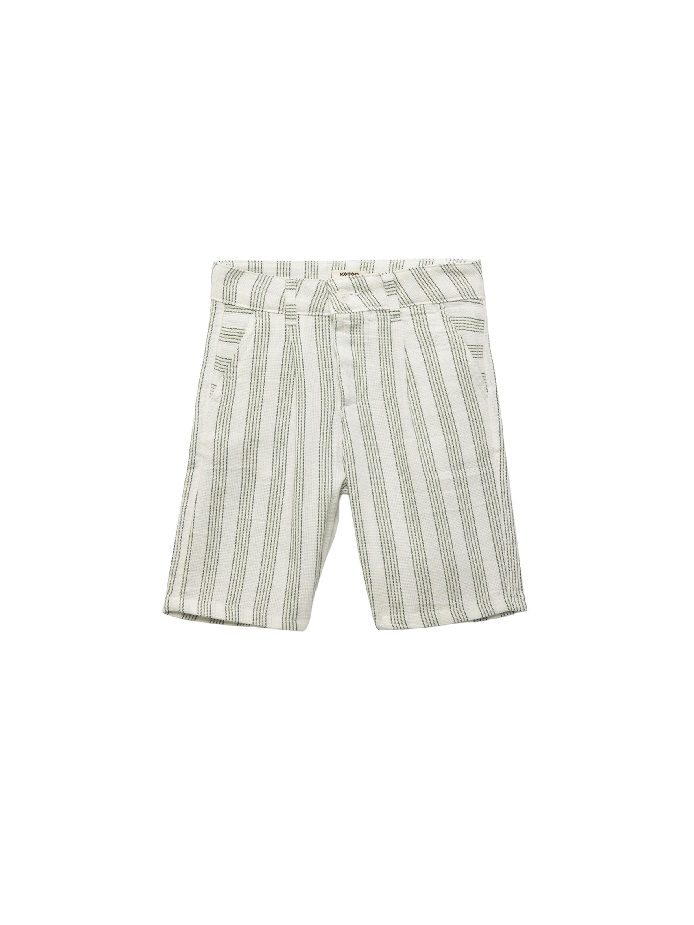 Koton Regular Broek in Beige: voorkant