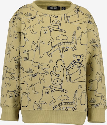 BLUE SEVEN Bluza w kolorze zielony: przód