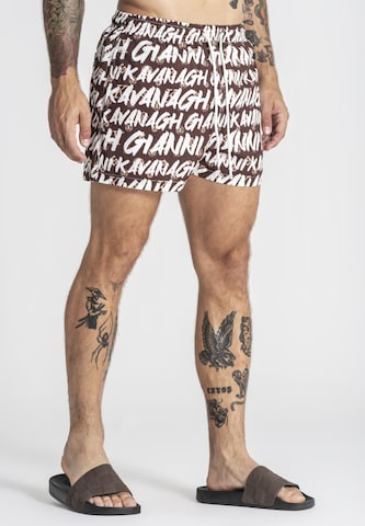 Gianni Kavanagh Badeshorts 'Rebel' in Weiß