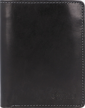 Esquire Wallet 'Denver' in Black: front