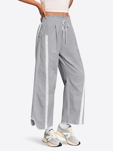 Imily Bela Loosefit Bukser i grå: forside