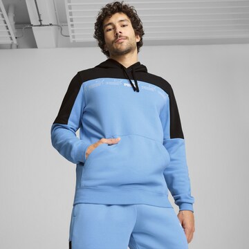 Sweat-shirt 'Around The Block' PUMA en bleu : devant