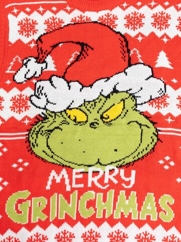 The Grinch Sweater 'Weihnachtspullover Merry Grinchmas' in Red