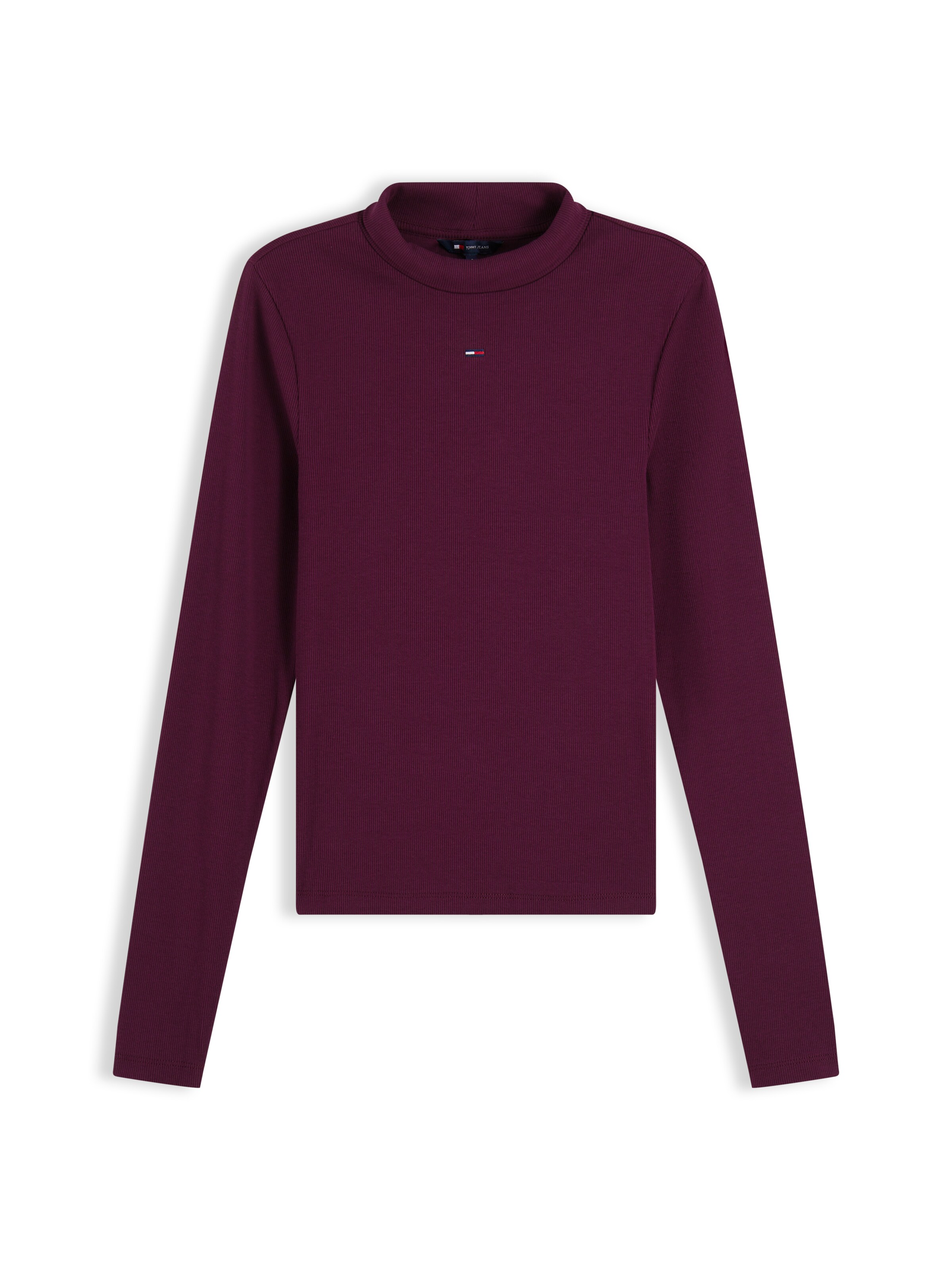 Tommy Jeans - Camisa 'ESSENTIAL' em roxo: frente