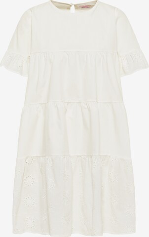 MYMO Summer Dress in White: front