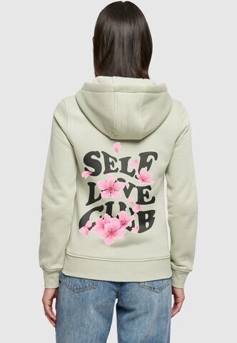 Mister Tee Sweatshirt 'Self Love Club' in Green: front