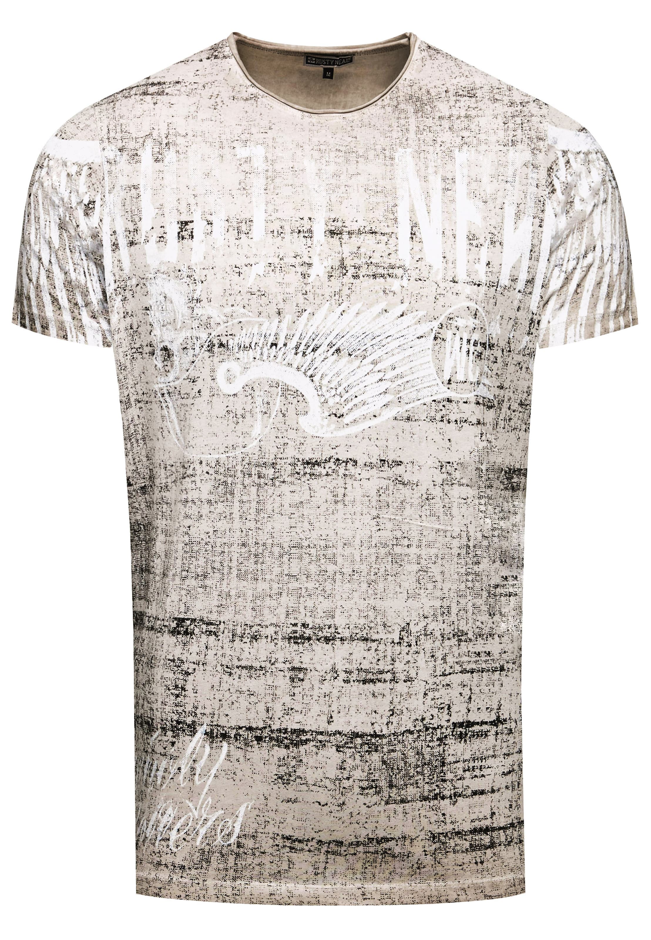 Rusty Neal T-Shirt in Grau: Vorderseite