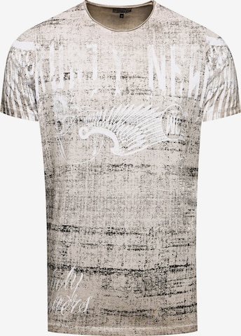 Rusty Neal T-Shirt in Grau: Vorderseite