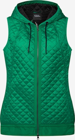 Ulla Popken Bodywarmer in Groen: voorkant