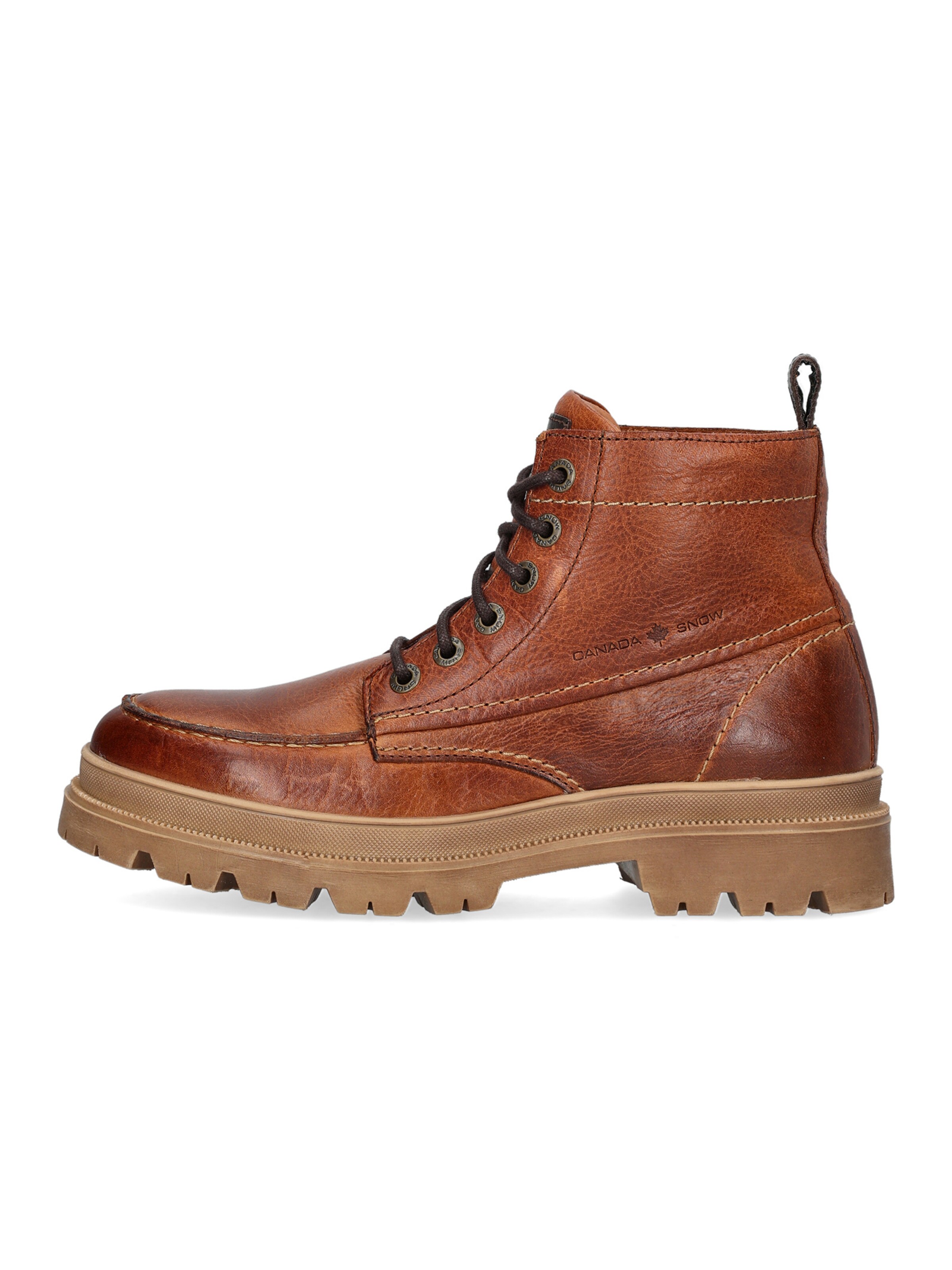 CANADA SNOW Lace-up boots 'MOUNT HEKTOR' in Brown: front