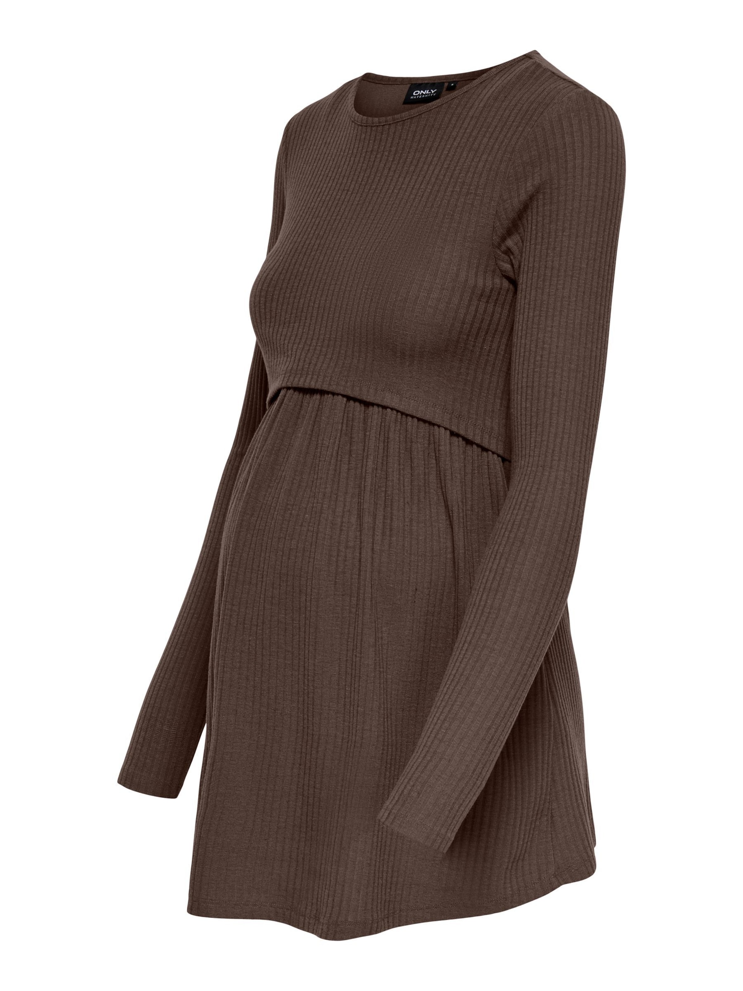 Maglietta 'OLMMalaya' di Only Maternity in marrone