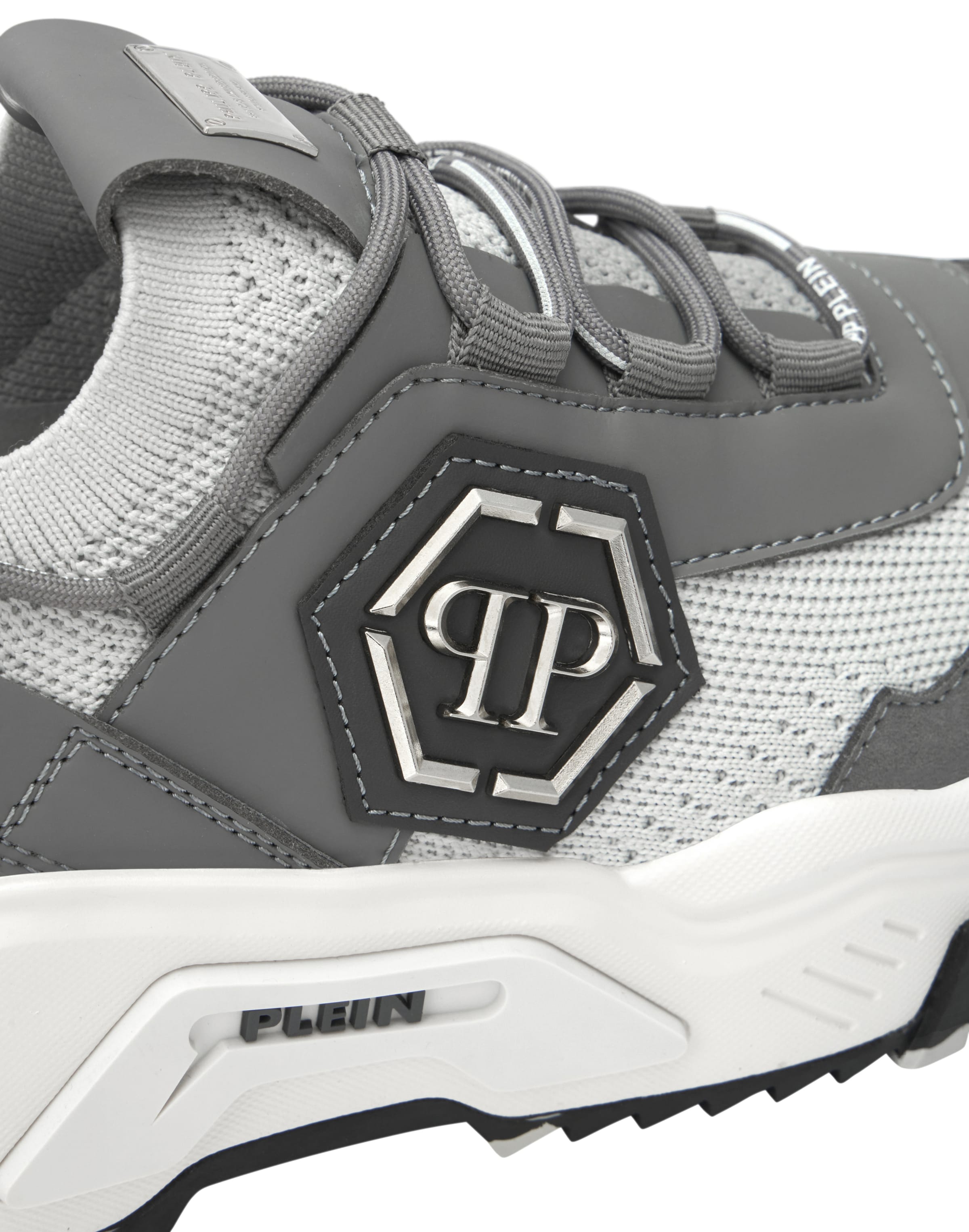 Philipp Plein - Zapatillas deportivas bajas 'Predator' en gris