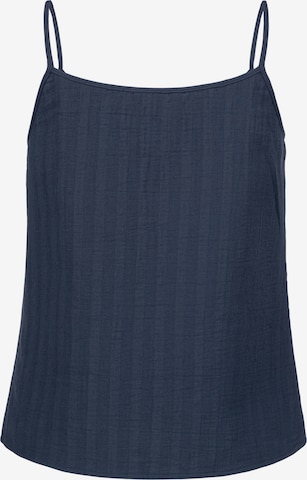 Erlich Textil Top 'Finja' in Blue: front