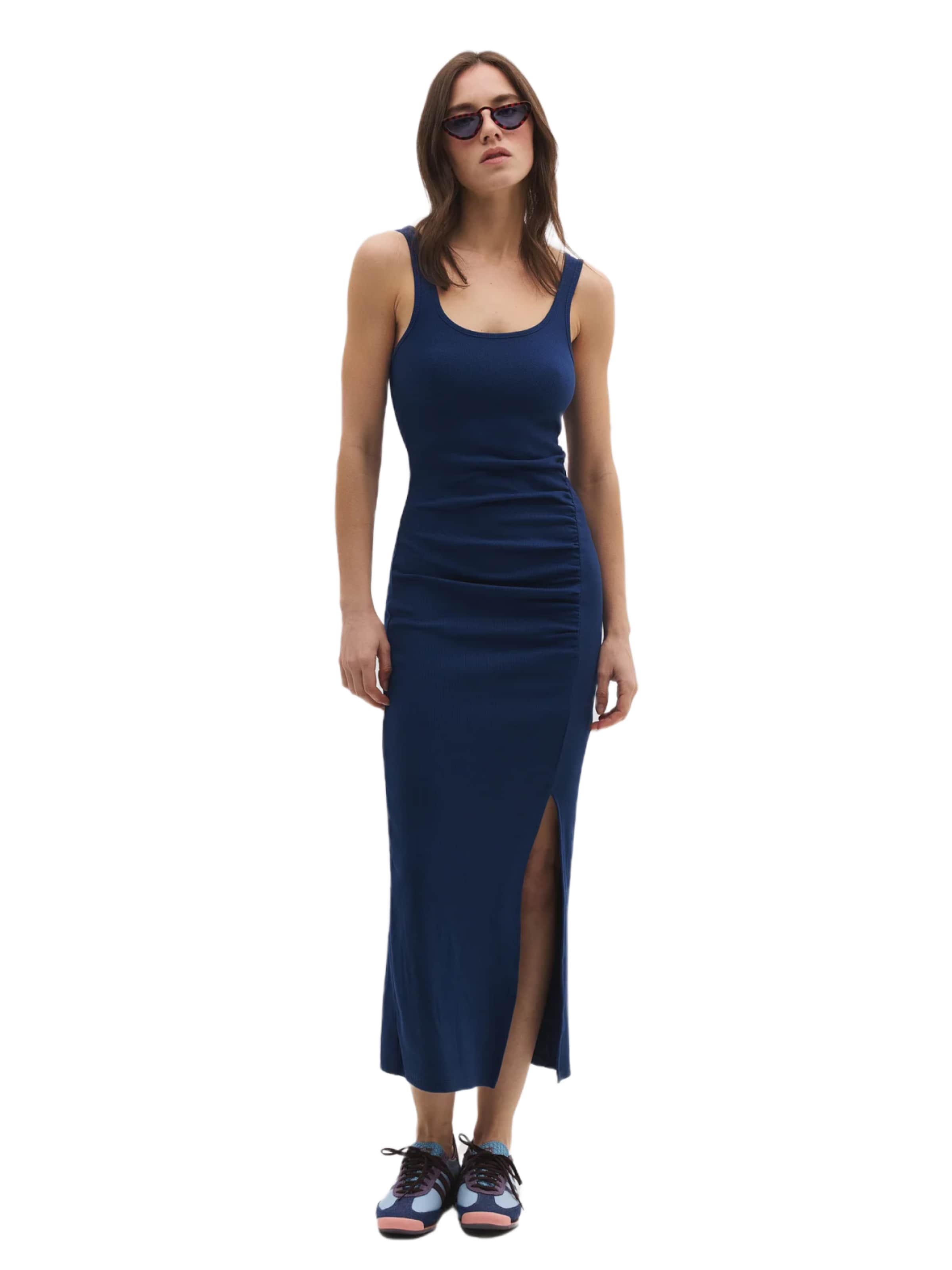 No Matter What Kleid in Blau: Vorderseite