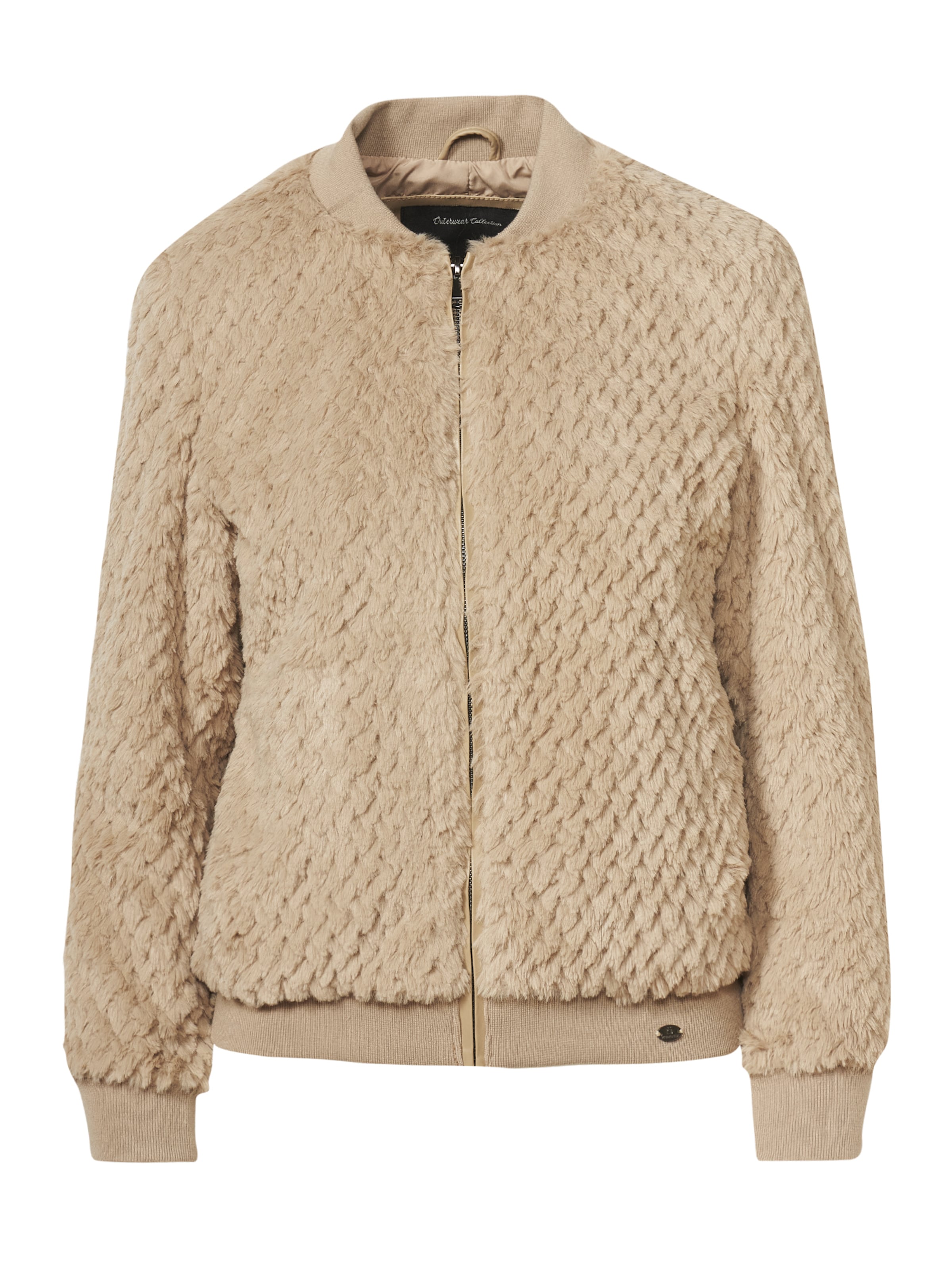 Veste mi-saison KOROSHI en beige : devant