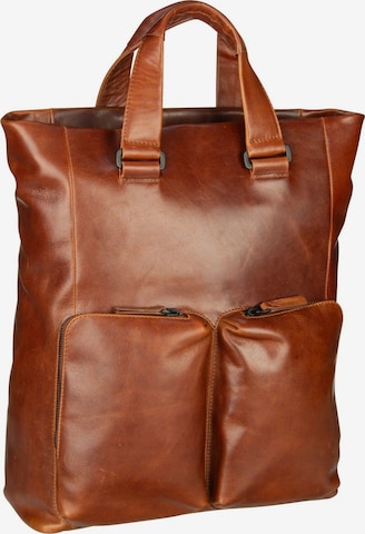 LEONHARD HEYDEN Backpack 'Porto' in Brown: front