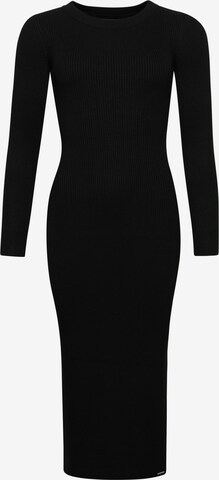 Superdry Knitted dress in Black: front