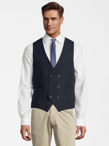 Gilet de costume Steffen Klein en bleu : devant