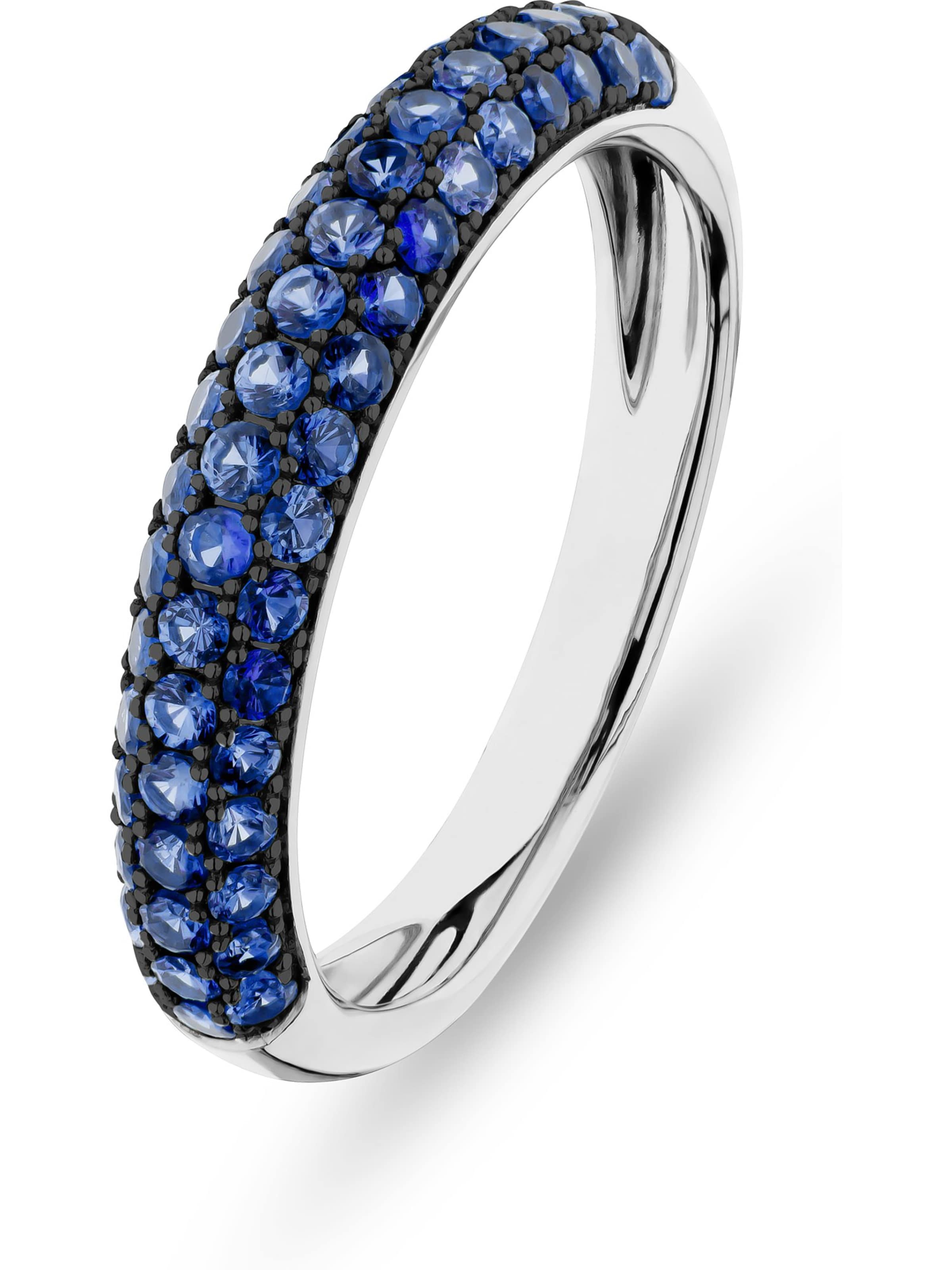 GUIA Ring in Blau: Vorderseite