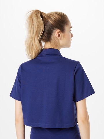 ADIDAS ORIGINALS Poloshirt in Blau