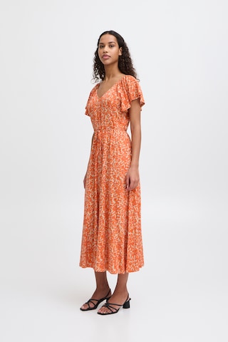 ICHI Kleid 'IHAya' in Orange