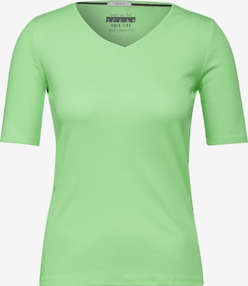 CECIL Shirt in Green: front