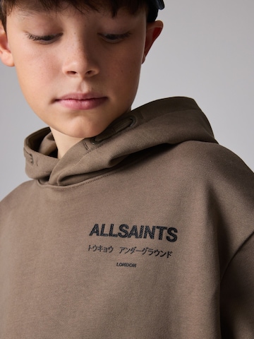 smALLSAINTS - Sweatshirt 'Underground' em castanho