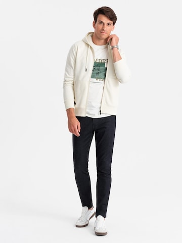 Veste de survêtement Ombre en beige