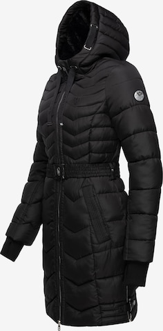NAVAHOO Χειμερινό παλτό 'Alpenveilchen' σε μαύρο