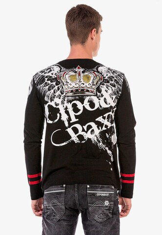 CIPO & BAXX Shirt in Zwart