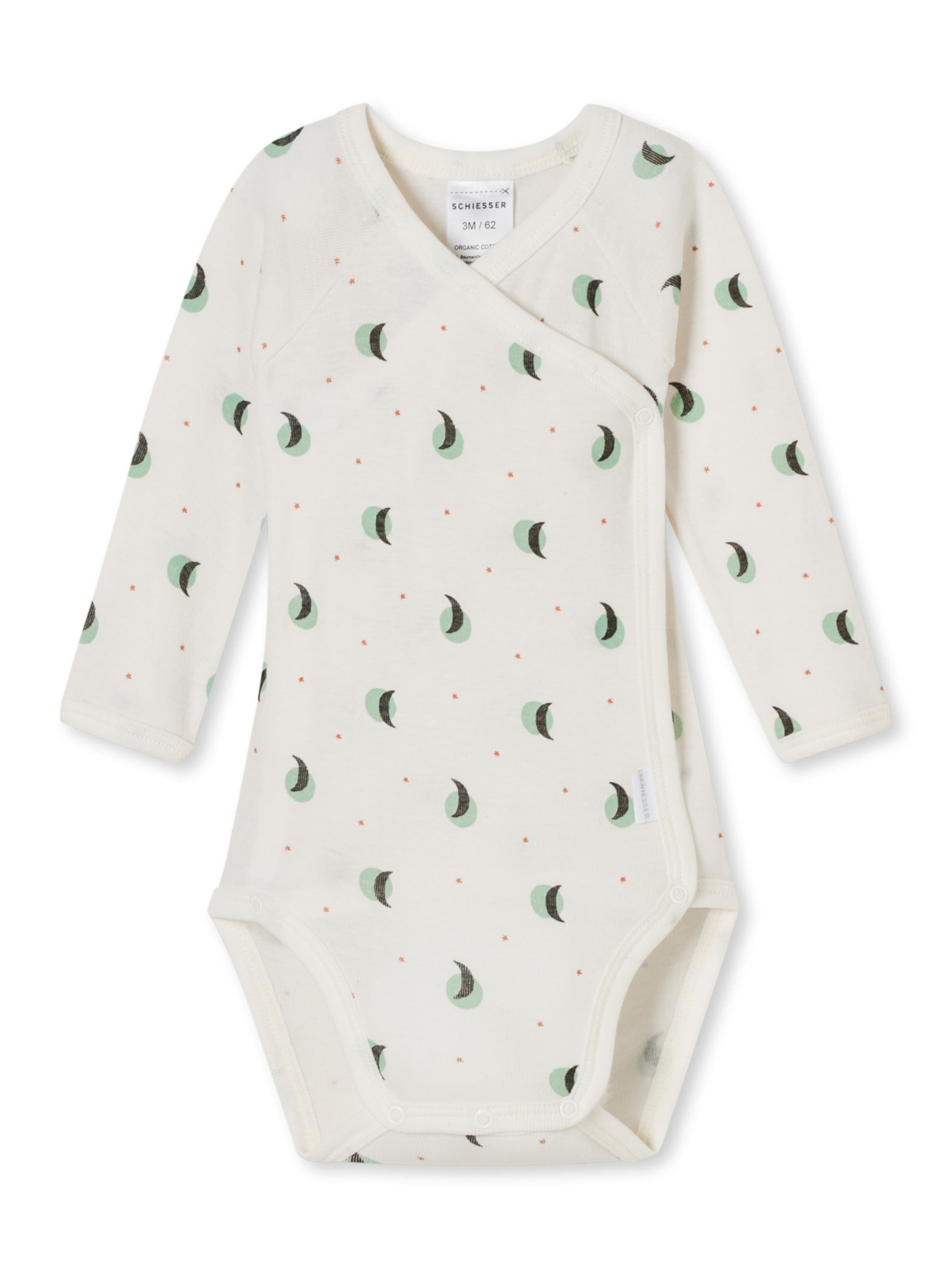SCHIESSER Body 'Natural Love' in Weiß: Vorderseite
