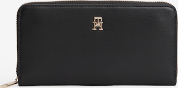 TOMMY HILFIGER Portemonnaie in Schwarz: Vorderseite