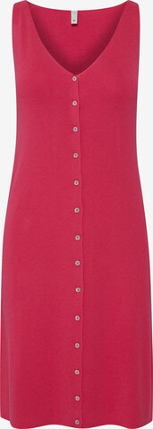 PULZ Jeans Knitted dress 'SARA' in Red: front