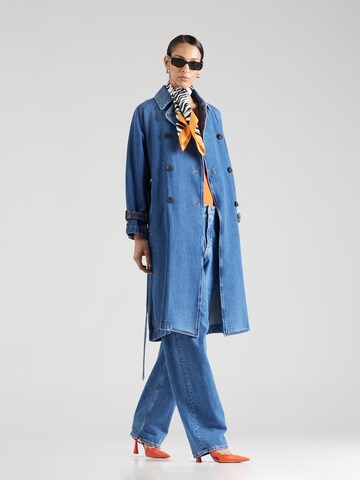 Weekend Max Mara Between-Seasons Coat 'BLASY' in Blue