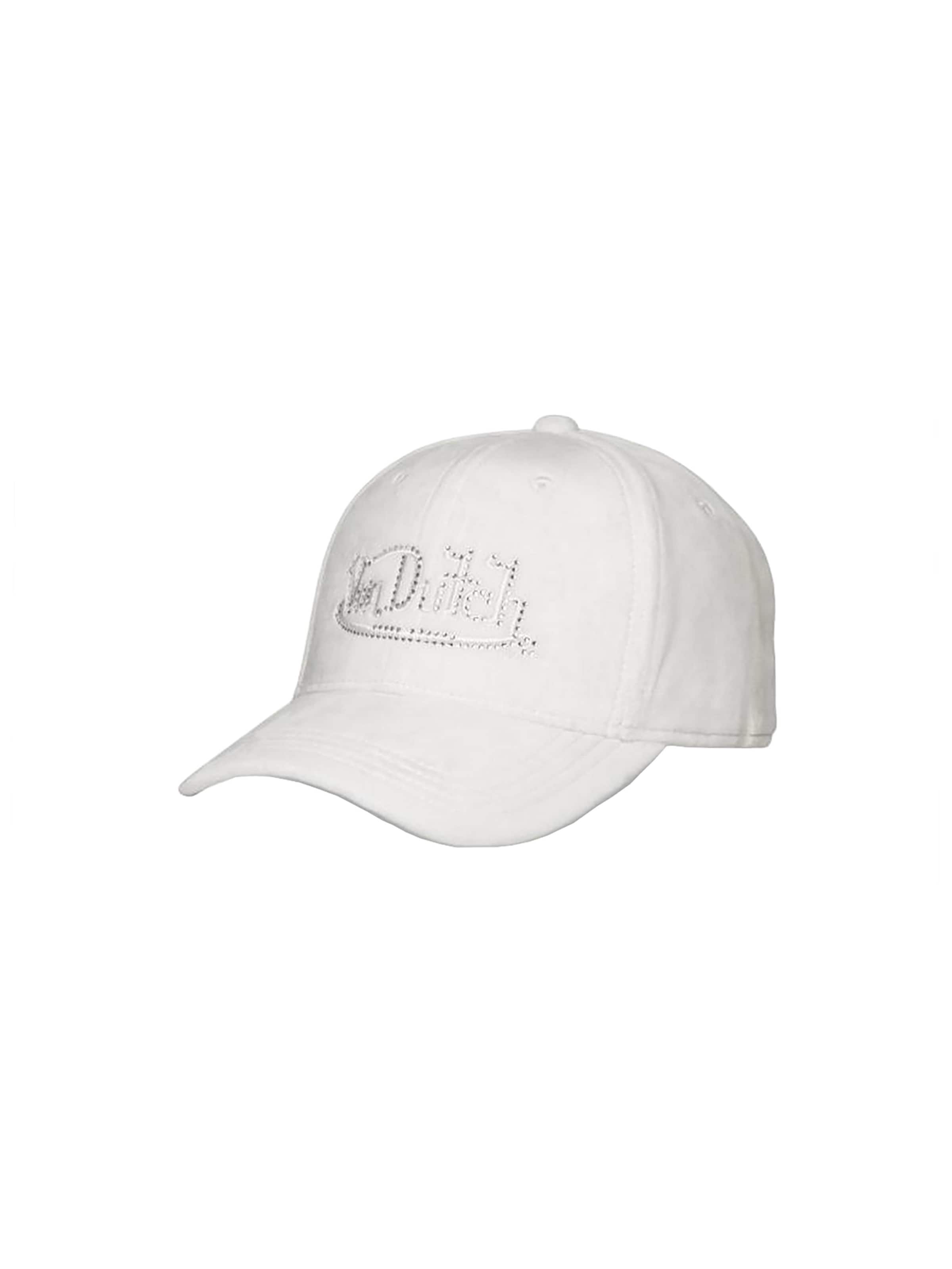 Von Dutch Cap 'VEL' in White: front