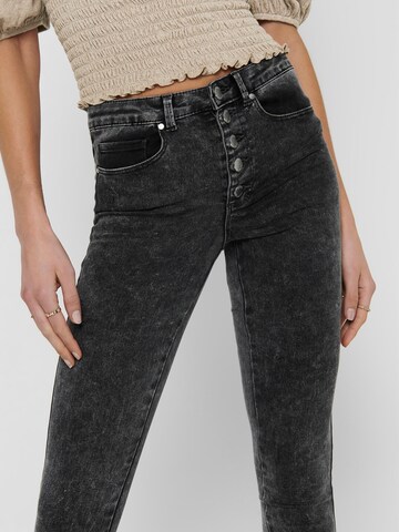 ONLY Skinny Jeans 'ROYAL' in Zwart