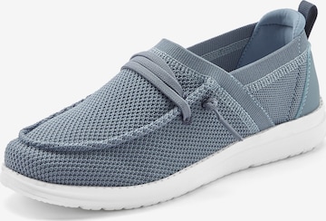 Slip on VIVANCE en bleu : devant