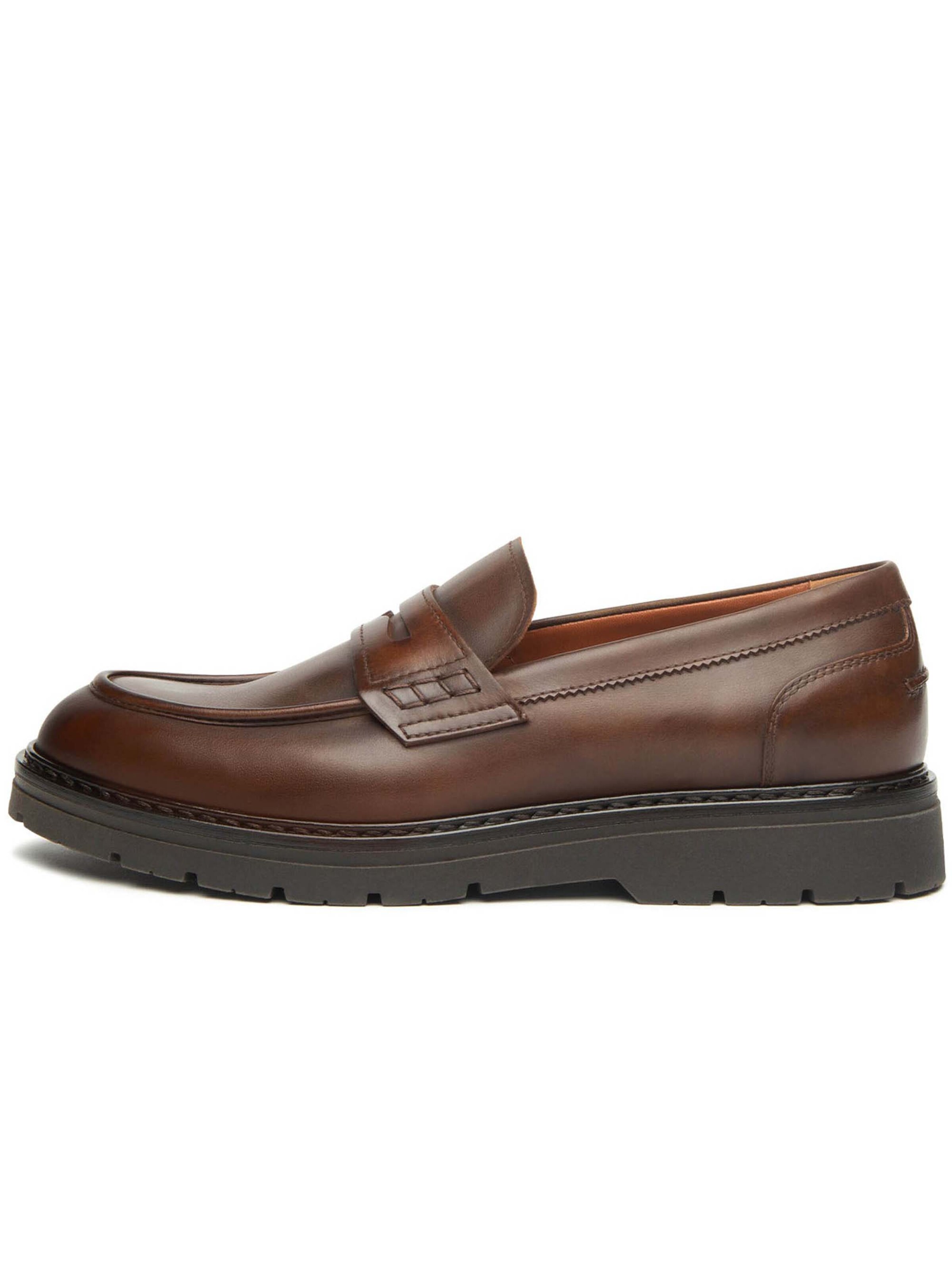 Nero Giardini Mokassin in Braun: Vorderseite